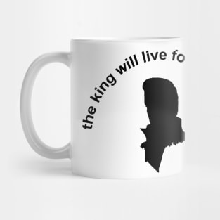 Shape of the rock king Mug